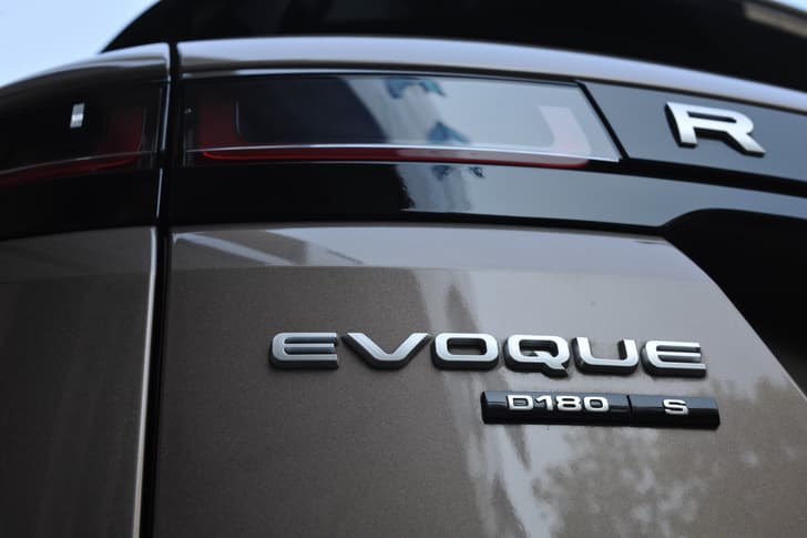 Land Rover Range Rover Evoque Rear View