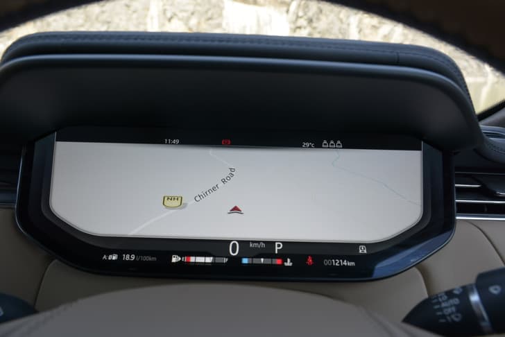 Land Rover Range Rover Sport Dashboard