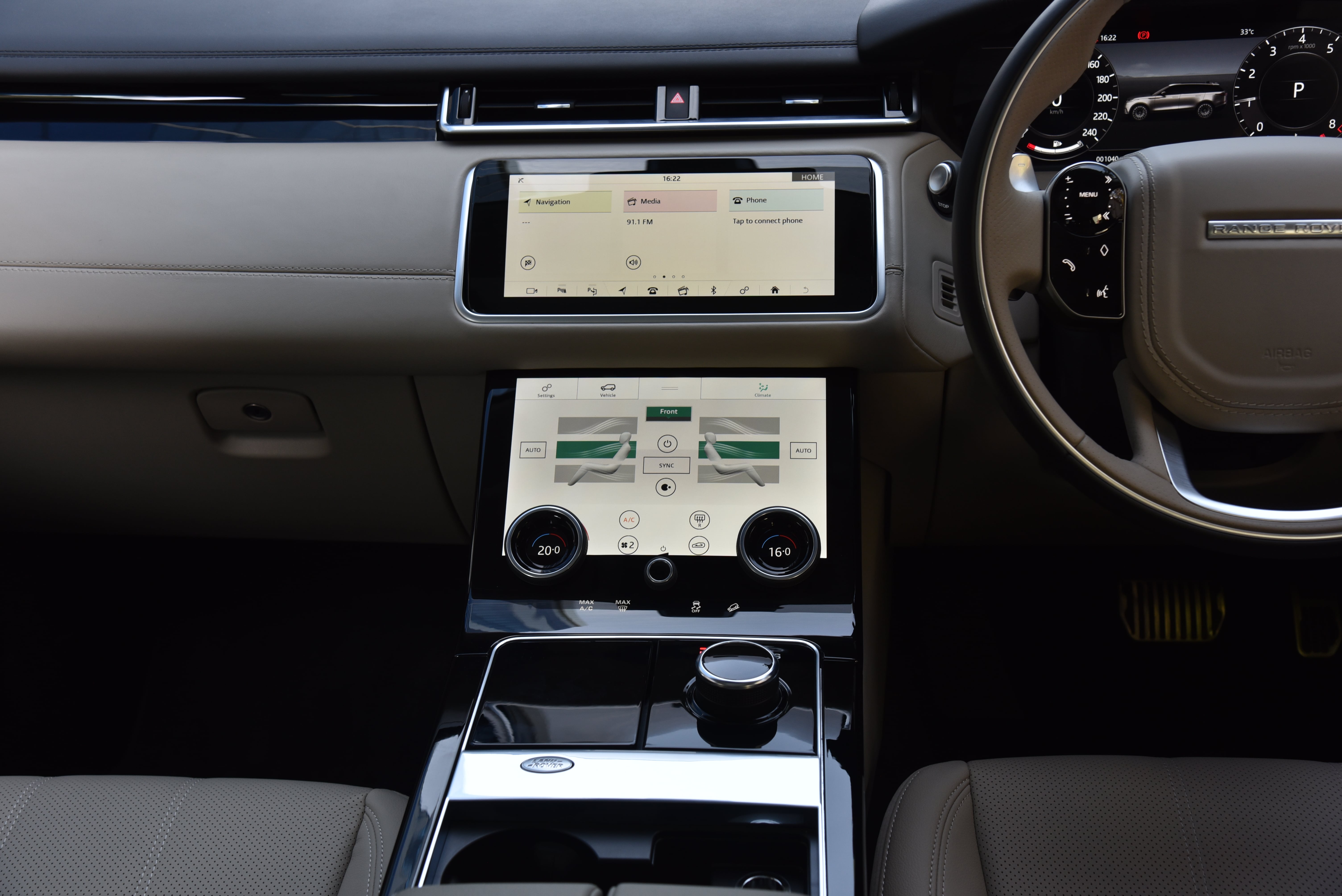Land Rover Range Rover Velar Dashboard Image – Range Rover Velar Photos ...