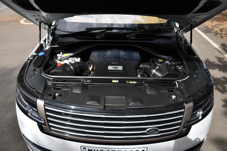 Open Bonnet Engine Shot