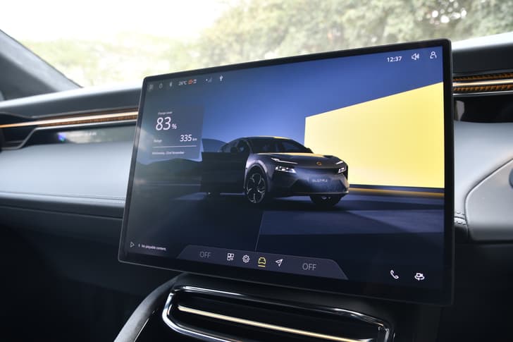Lotus Eletre Dashboard