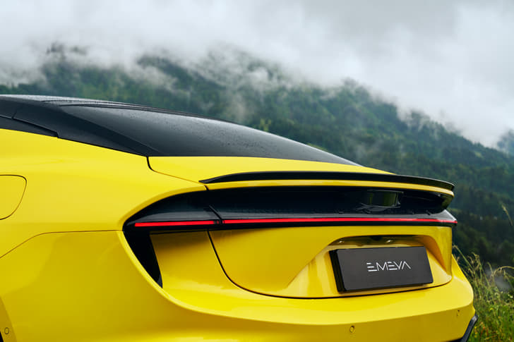 Lotus Emeya Rear View Lotus Emeya Rear View