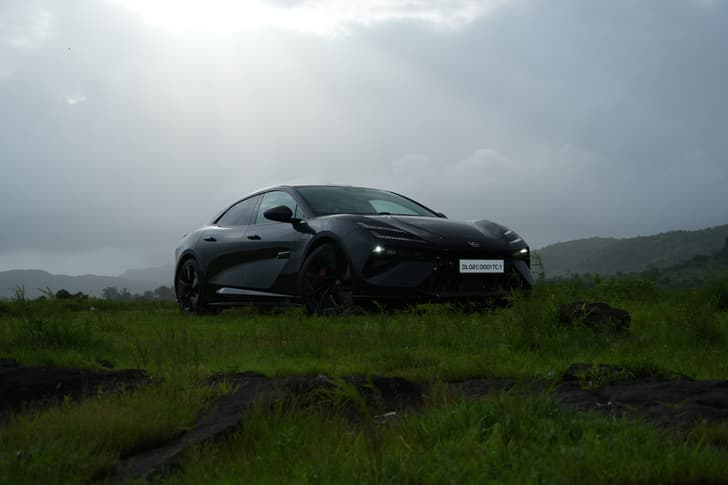 Lotus Emeya Front Left Three Quarter