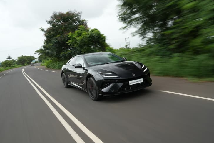 Lotus Emeya Front Right Three Quarter