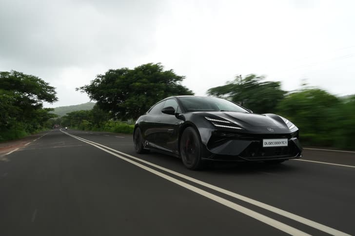 Lotus Emeya Front Left Three Quarter