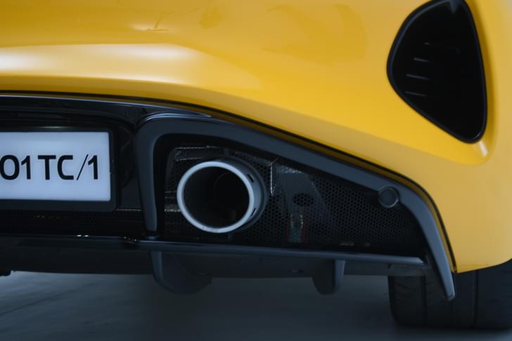 Lotus Emira Body Colored Bumpers