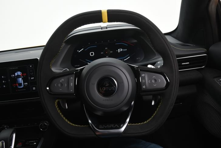 Lotus Emira Dashboard