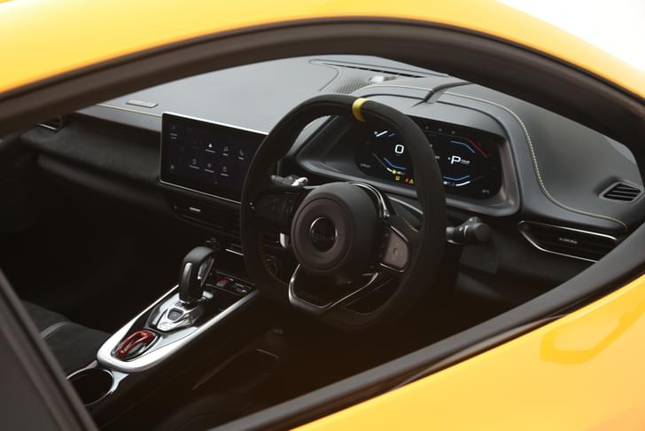 Lotus Emira Dashboard