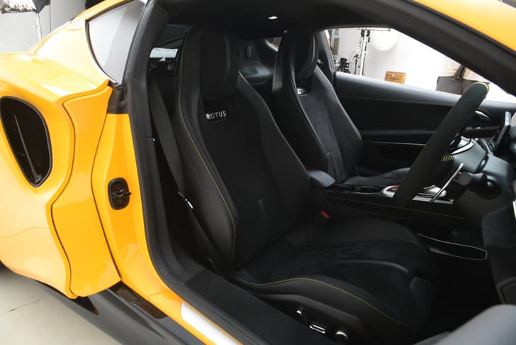 Lotus Emira Front Row Seats