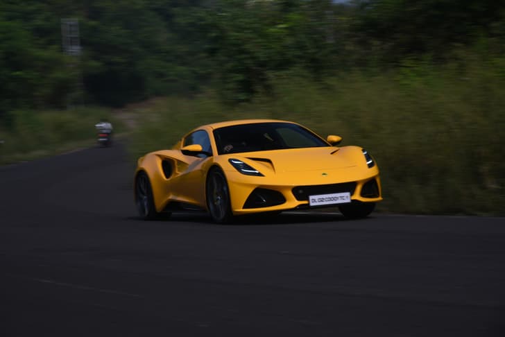 Lotus Emira Front Left Three Quarter