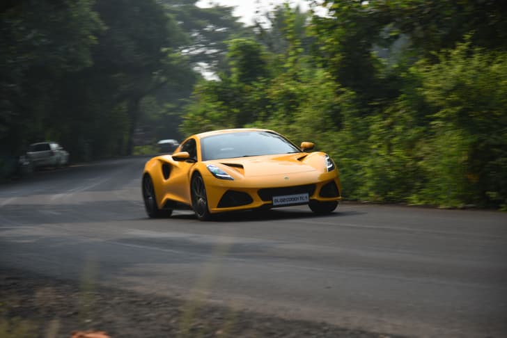 Lotus Emira Front Right Three Quarter