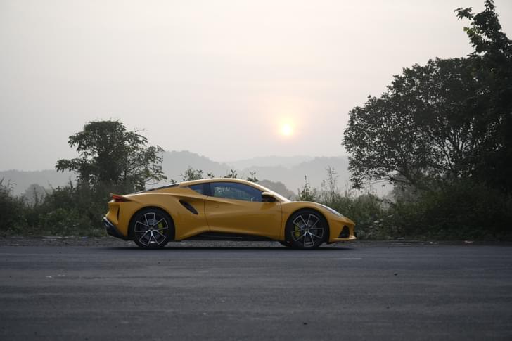 Lotus Emira Front Right Three Quarter