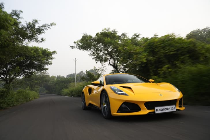 Lotus Emira Front Left Three Quarter