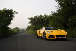 Lotus Emira Front Right Three Quarter