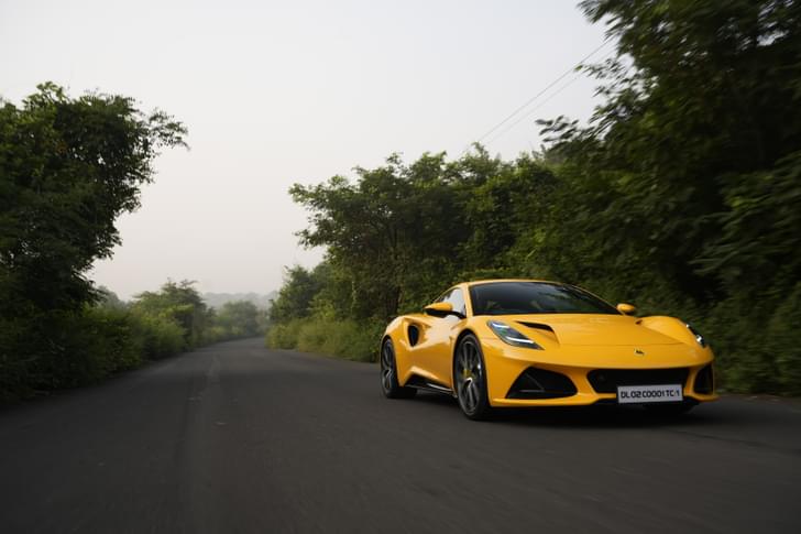 Lotus Emira Front Right Three Quarter