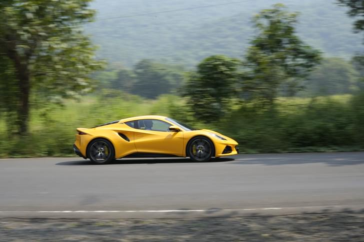 Lotus Emira Front Right Three Quarter