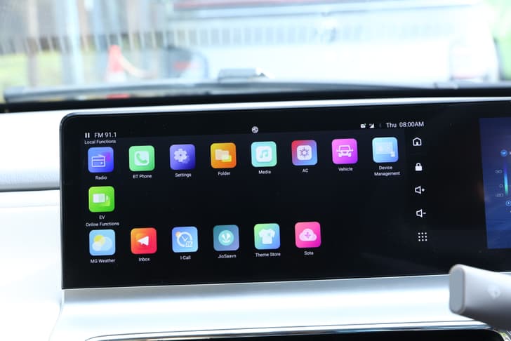 Mg Comet Infotainment System