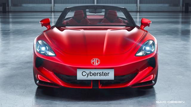 MG Cyberster Front View