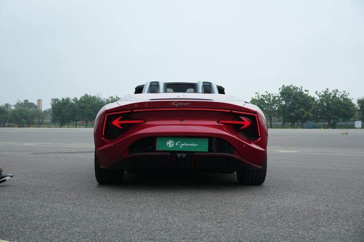 Mg Cyberster Rear View