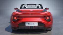 Mg Cyberster Rear View Mg Cyberster Rear View