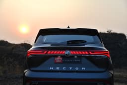 Mg Hector Rear View