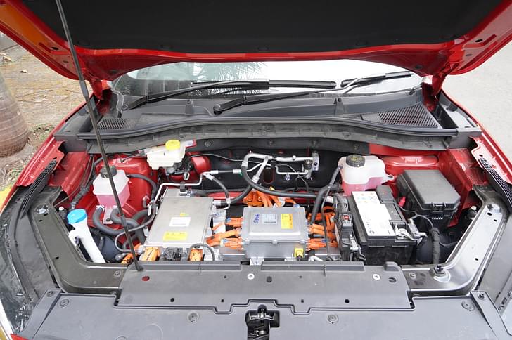 Open Bonnet Engine Shot