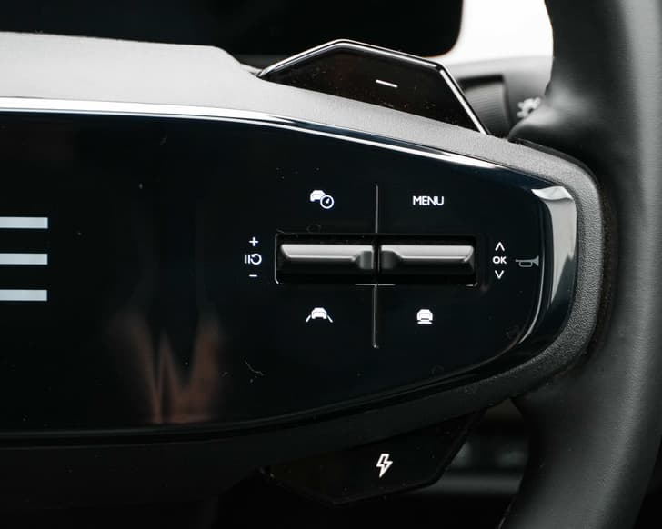 Leather Wrapped Steering Wheel