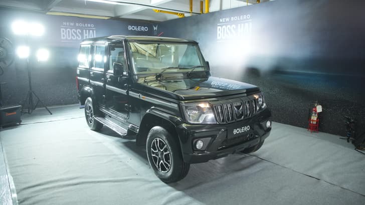 Mahindra Bolero Front Left Three Quarter
