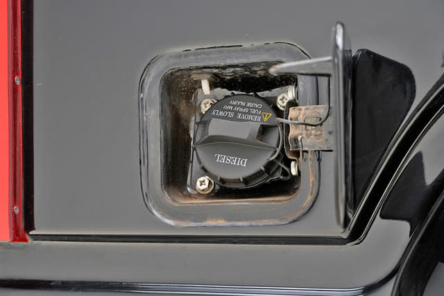 Closed Fuel Lid