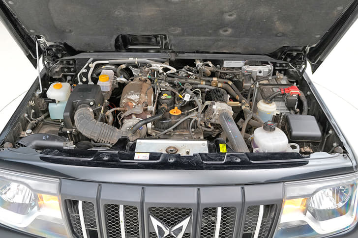 Open Bonnet Engine Shot