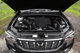 Mahindra Scorpio N Open Bonnet Engine Shot