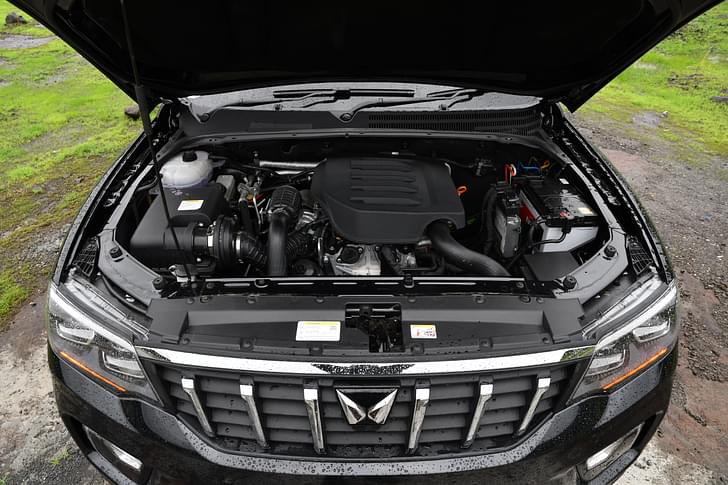 Open Bonnet Engine Shot