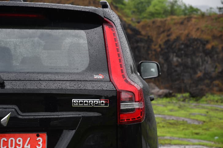 Mahindra Scorpio N Rear View