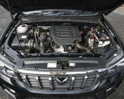 Mahindra Scorpio N Open Bonnet Engine Shot