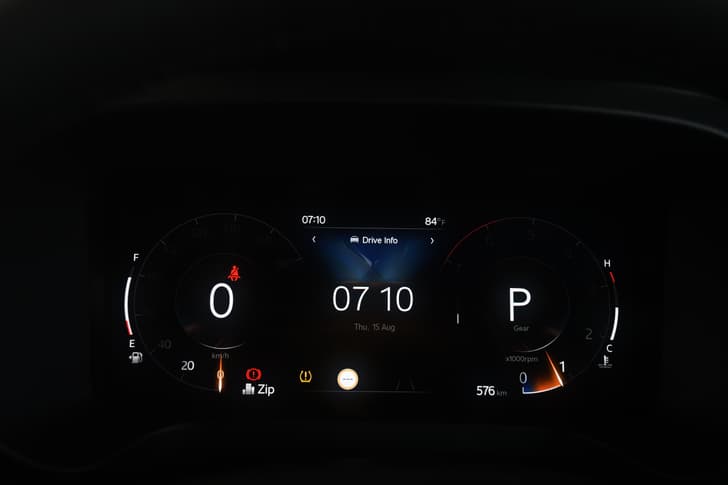 Mahindra Thar Roxx Dashboard