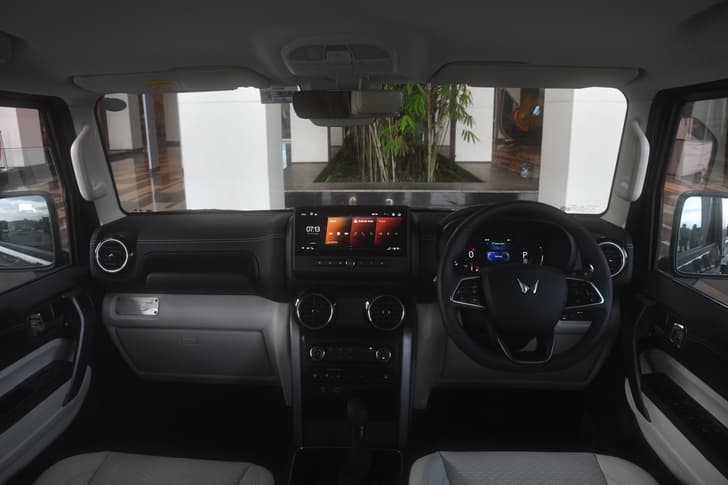 Mahindra Thar Roxx Dashboard