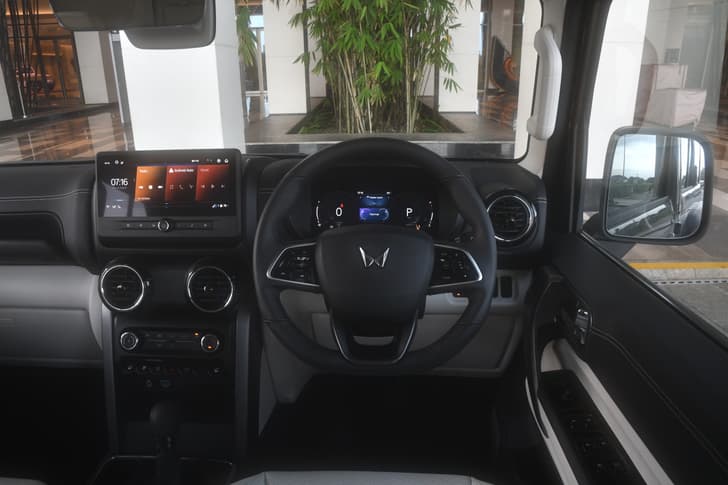 Mahindra Thar Roxx Dashboard