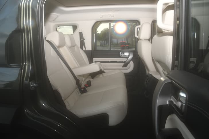 Mahindra Thar Roxx Second Row Seats