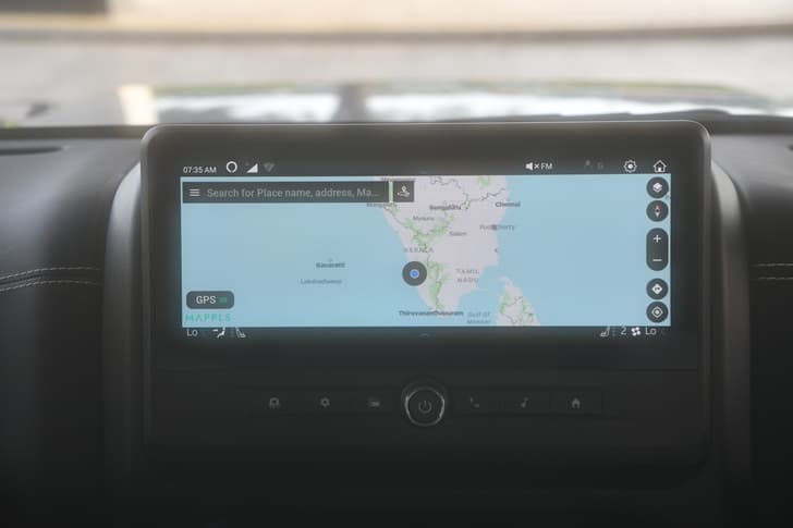 Mahindra Thar Roxx Infotainment System