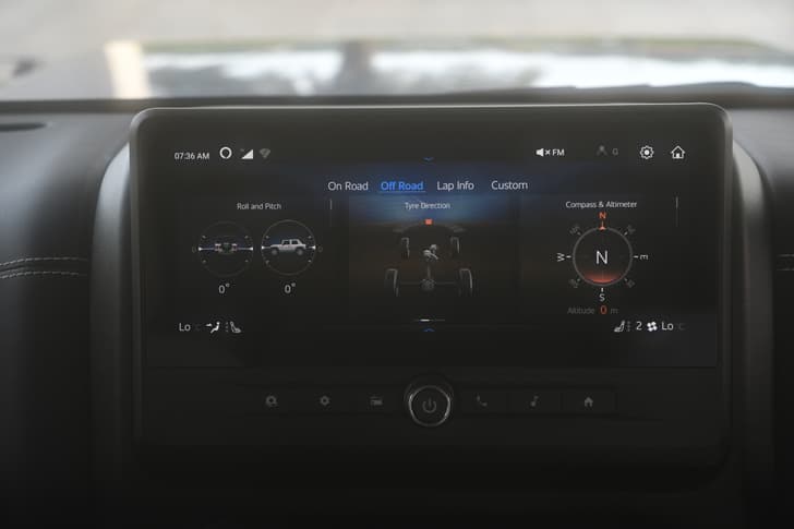 Mahindra Thar Roxx Dashboard