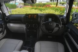 Mahindra Thar Roxx Dashboard
