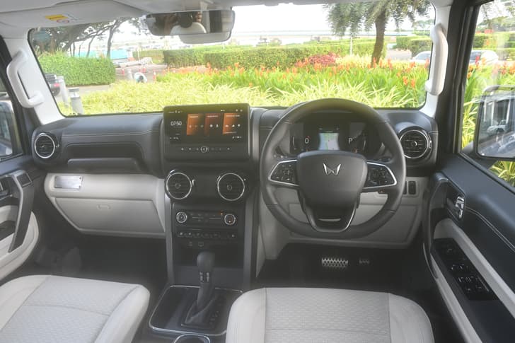 Mahindra Thar Roxx Dashboard