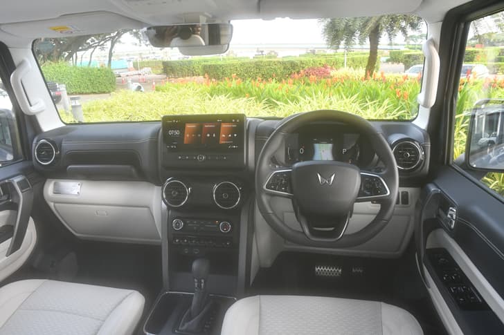 Mahindra Thar Roxx Dashboard