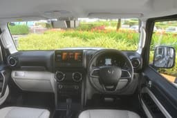 Mahindra Thar Roxx Dashboard