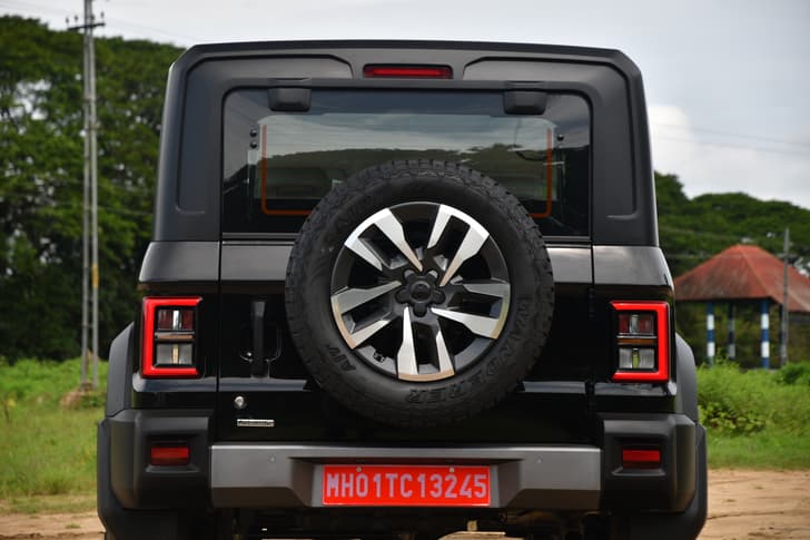 Mahindra Thar Roxx Rear View