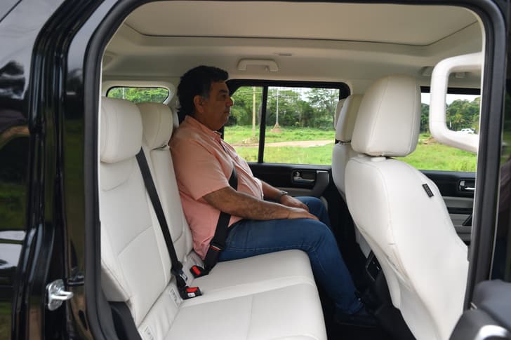 Mahindra Thar Roxx Second Row Seats