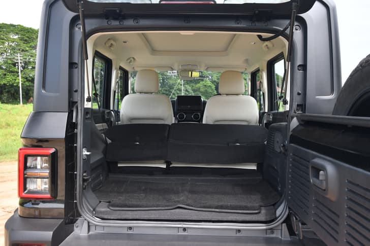 Mahindra Thar Roxx Front Row Seats