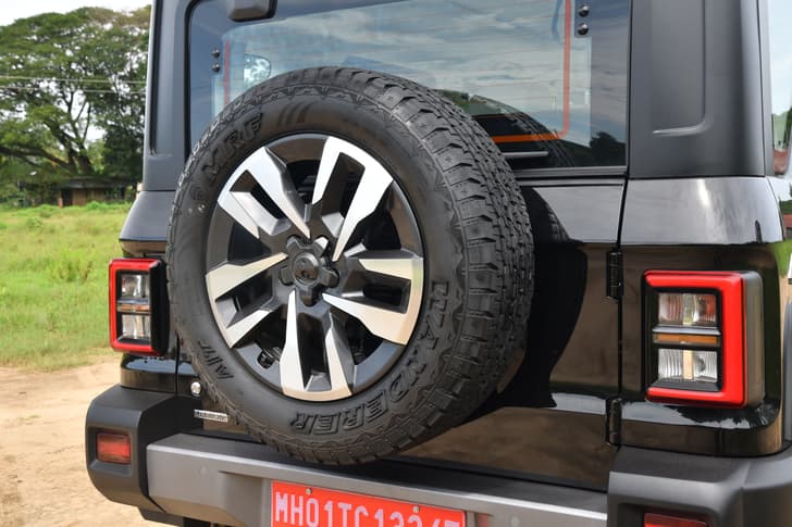 Mahindra Thar Roxx Rear View