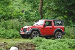 Mahindra Thar Front Right Three Quarter