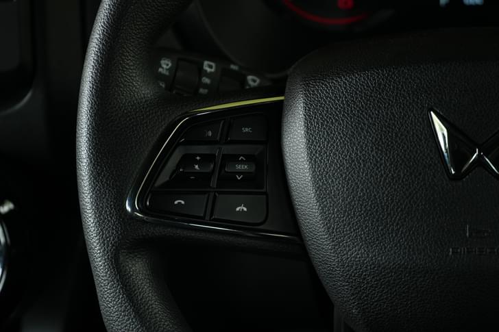 Leather Wrapped Steering Wheel